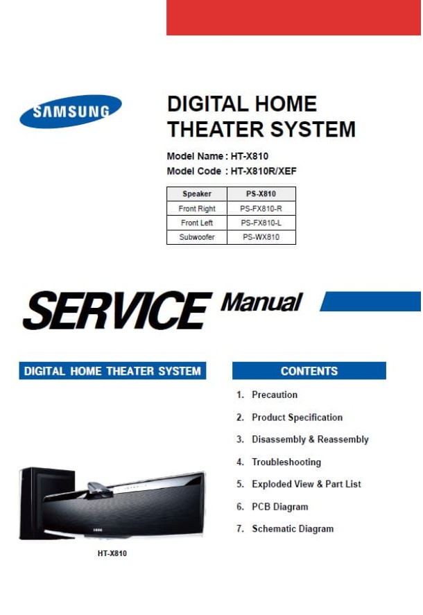 HT-X810, HT-X810R_XEF